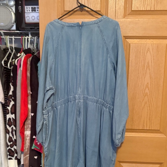 Lane Bryant Blue Jumpsuit - Picture 3 of 5